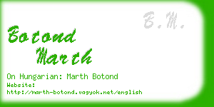 botond marth business card